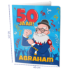 Window signs – Abraham 50 jaar