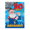 Window signs – Abraham 50 jaar